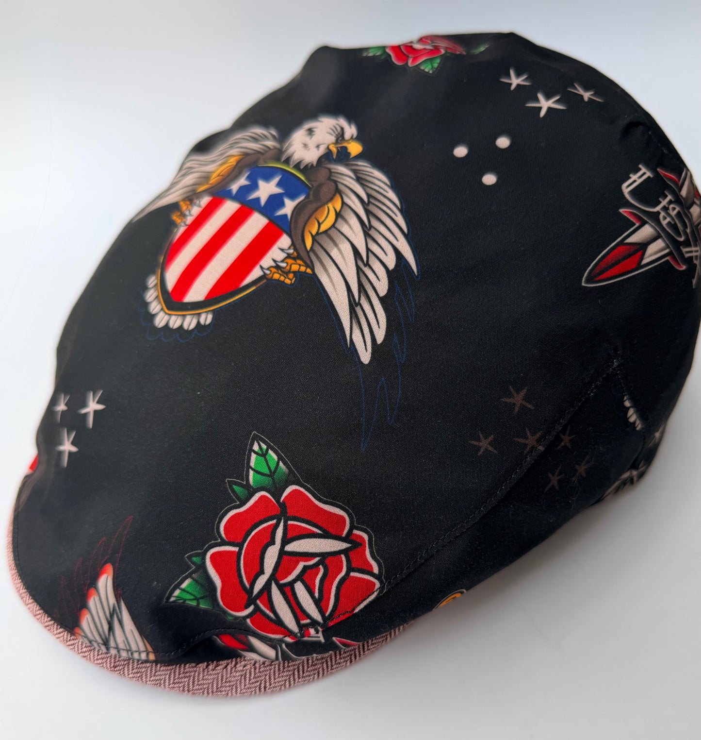 EST 1776 Shaka Flat Cap -  Hales Speed Shop X FunkyBrims Collab (with Pin)