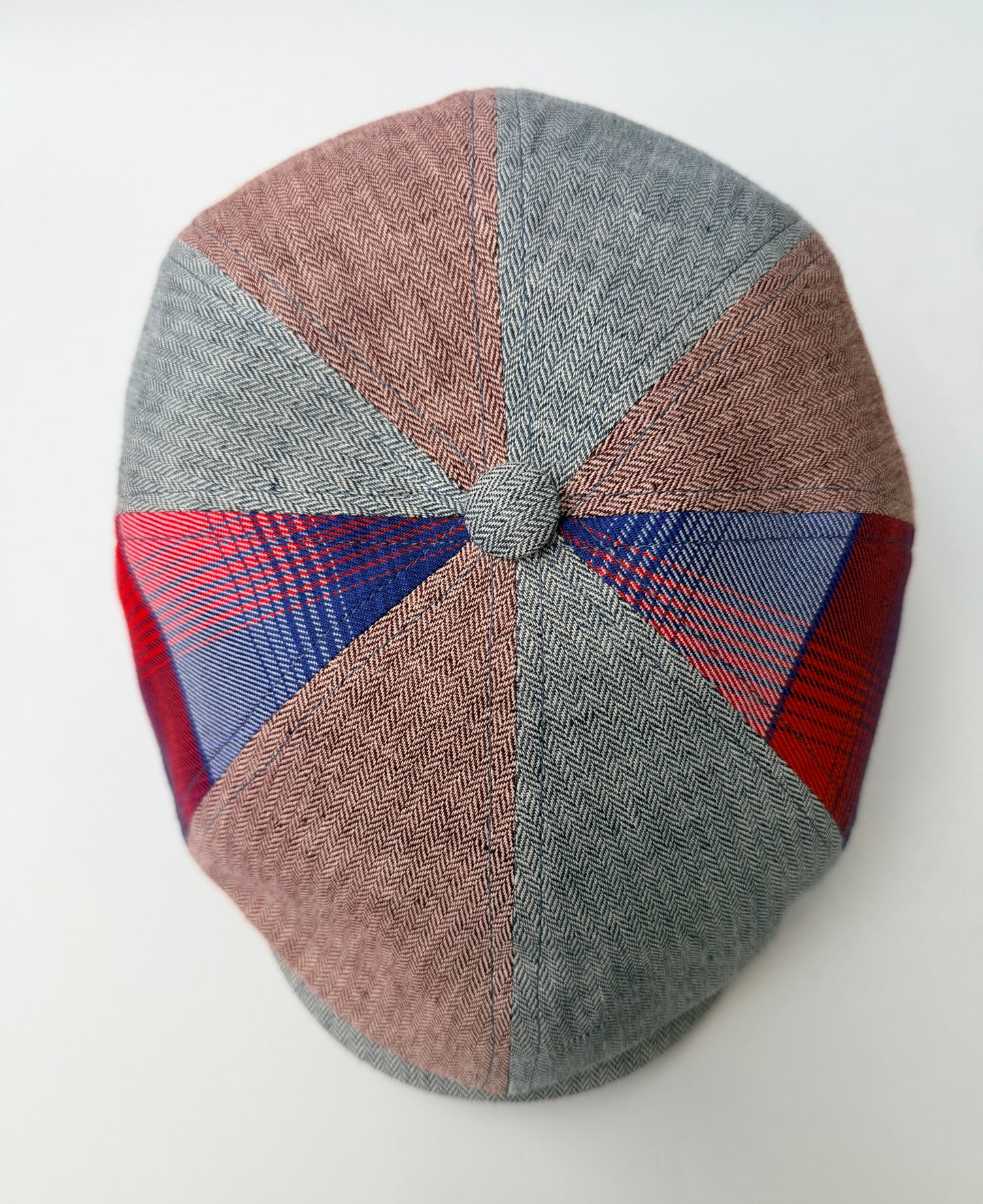 EST 1776 Patchwork Newsboy Hales Speed Shop X FunkyBrims Collab (with pin)