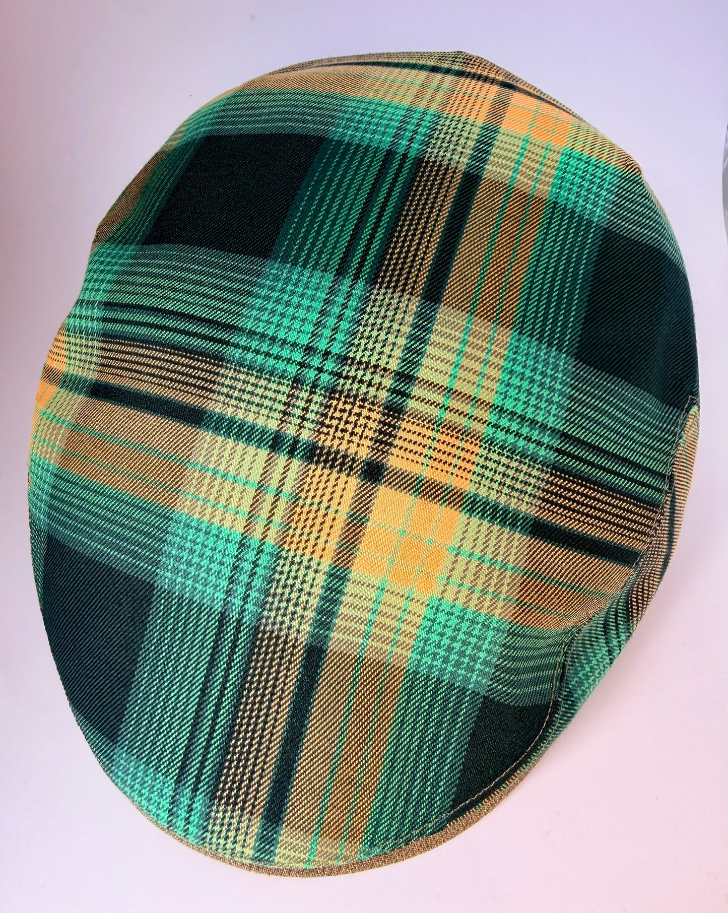 Independence Flannel Flat Cap -  Hales Speed Shop X FunkyBrims Collab (with Pin)