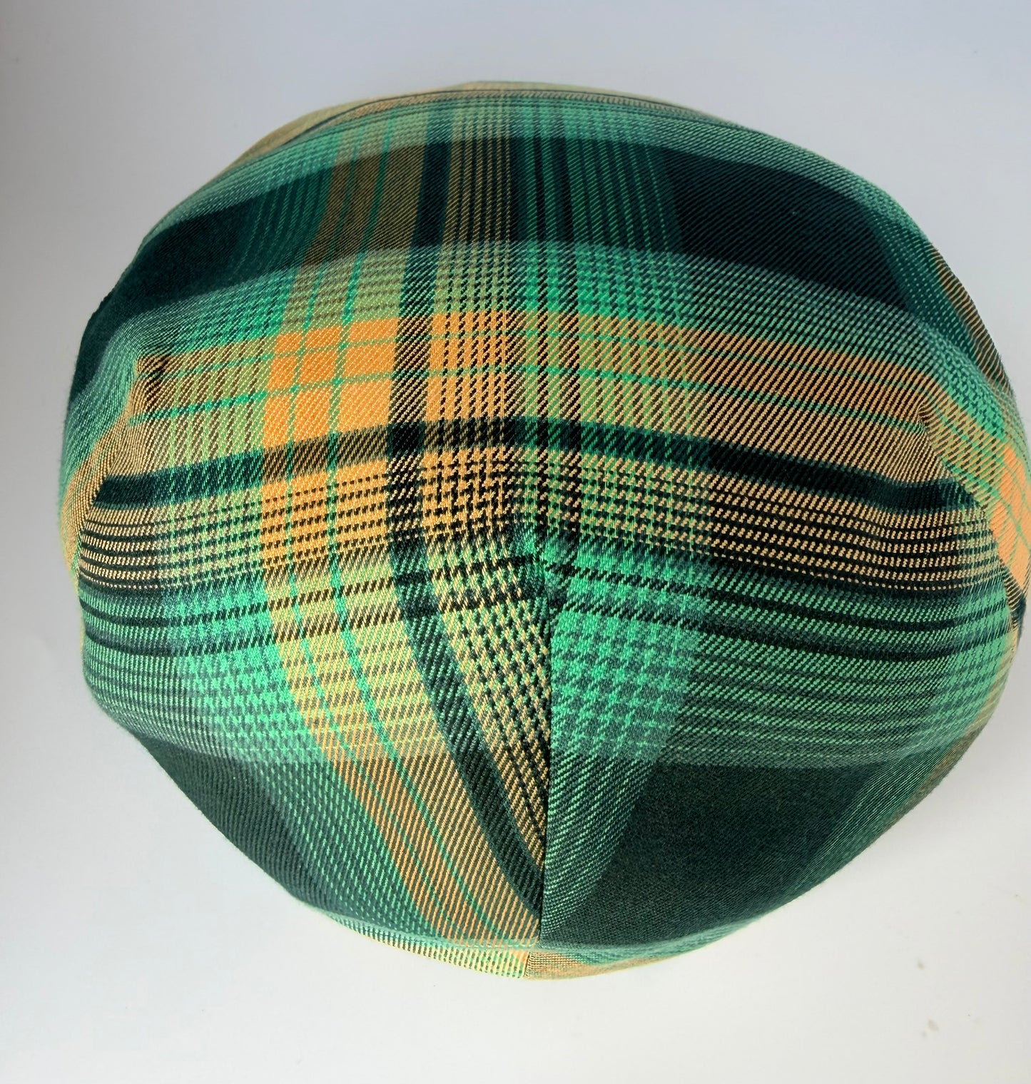Independence Flannel Flat Cap -  Hales Speed Shop X FunkyBrims Collab (with Pin)