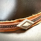 Brown Riverton Leather Hat Band