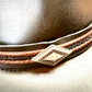 Black Riverton Leather Hat Band