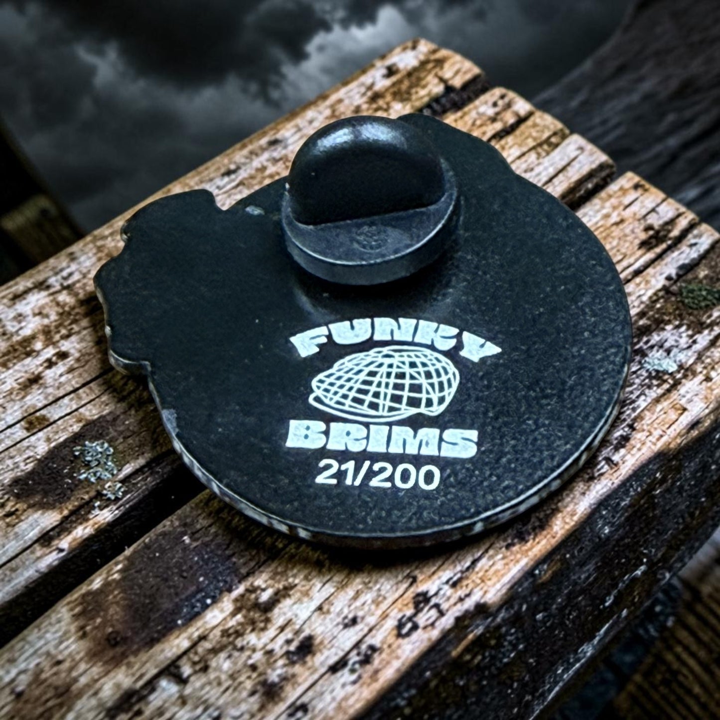 Calypso Enamel Cap Pin by Hales Speed Shop x FunkyBrims