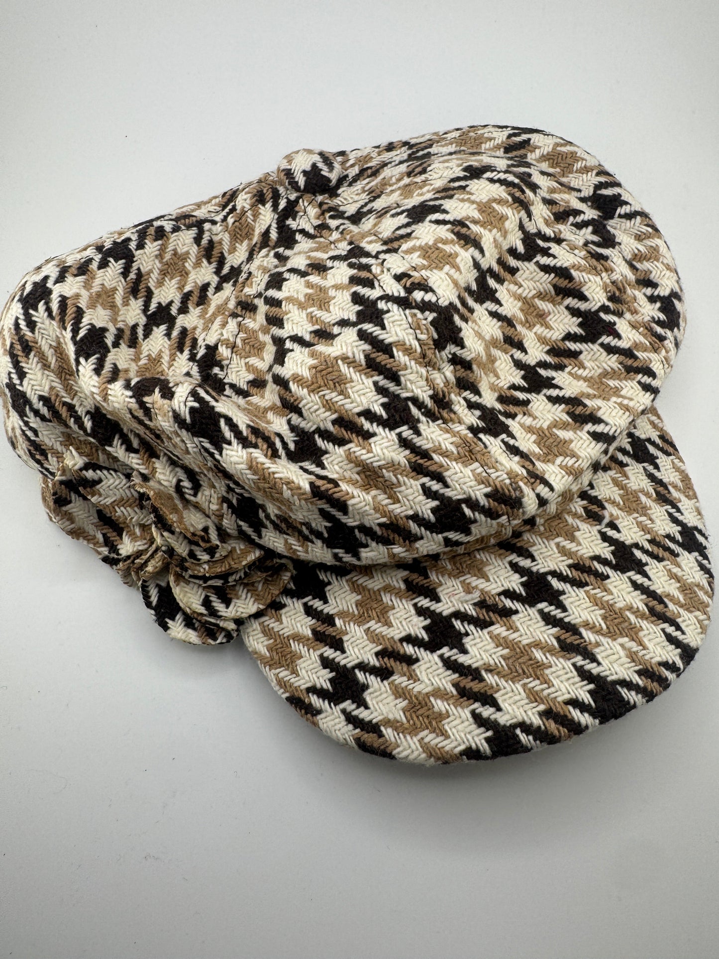 Women's Funky Houndstooth Caps