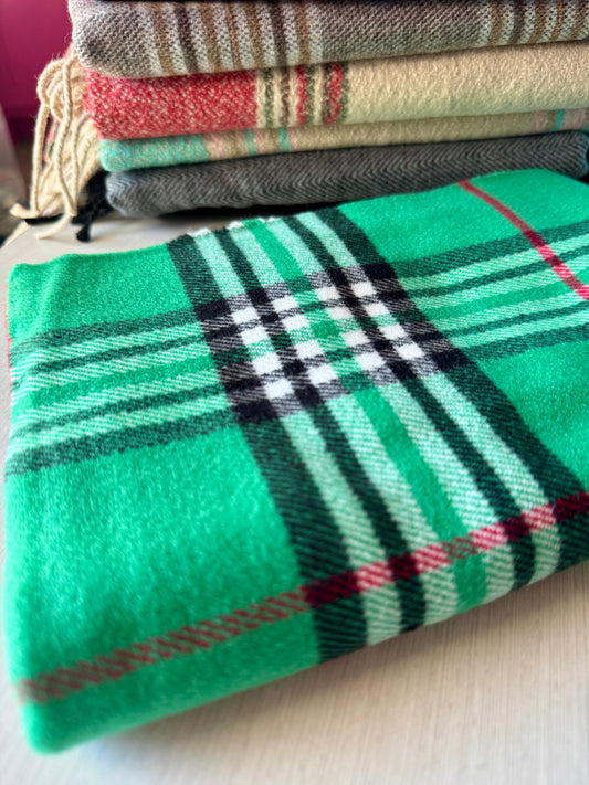 Vibrant Cashmere Scarves