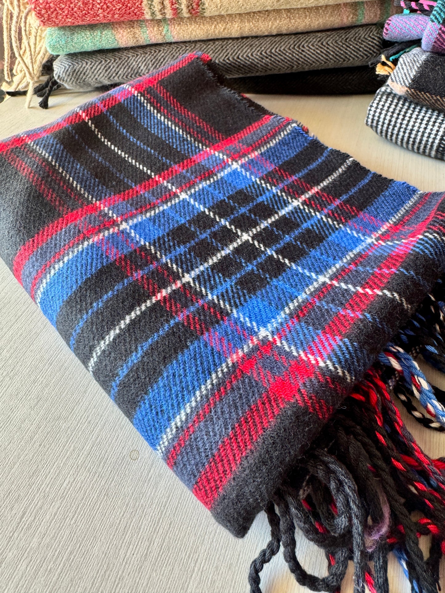 Vibrant Cashmere Scarves