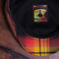 HaleFire Orange Herringbone Flat Cap -  Hales Speed Shop X FunkyBrims Collab (with Pin)