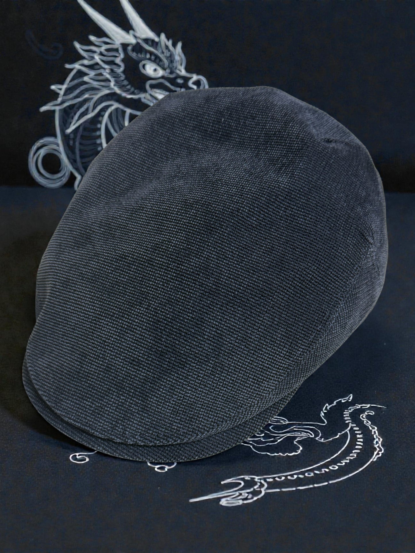 The Imperial Blue Flat Cap Hales Speed Shop X FunkyBrims Collab (with Pin)