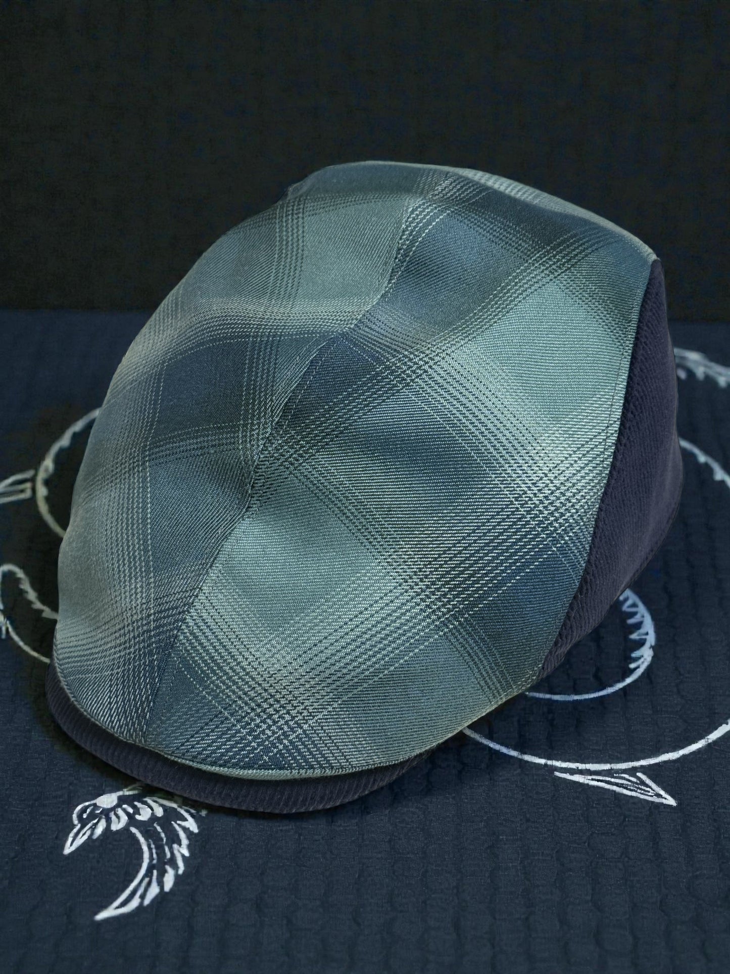 The Imperial Flannel Flat Cap Hales Speed Shop X FunkyBrims Collab (with Pin)