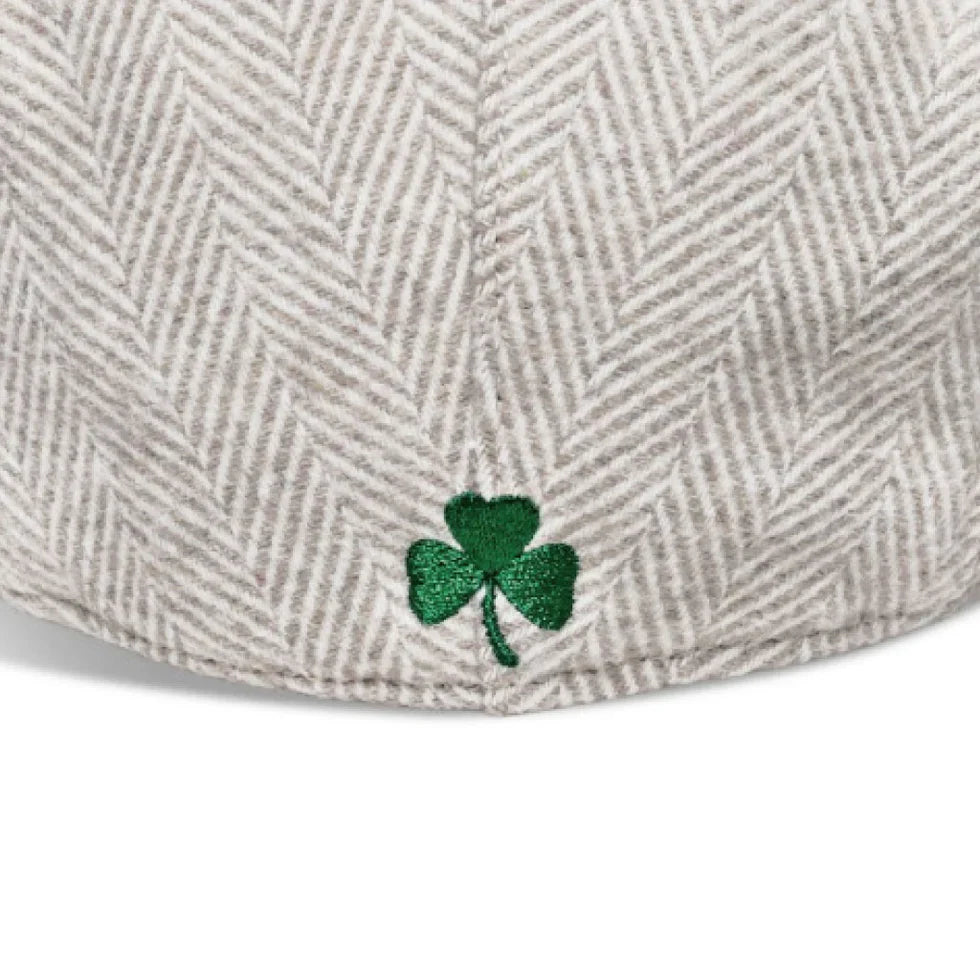 The Irish - White Herringbone by Boston Scally Co.