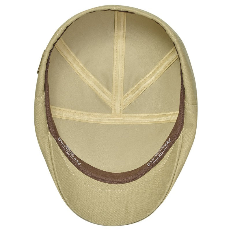 The Ivy Five Cotton Summer Cap in Beige by Sterkowski