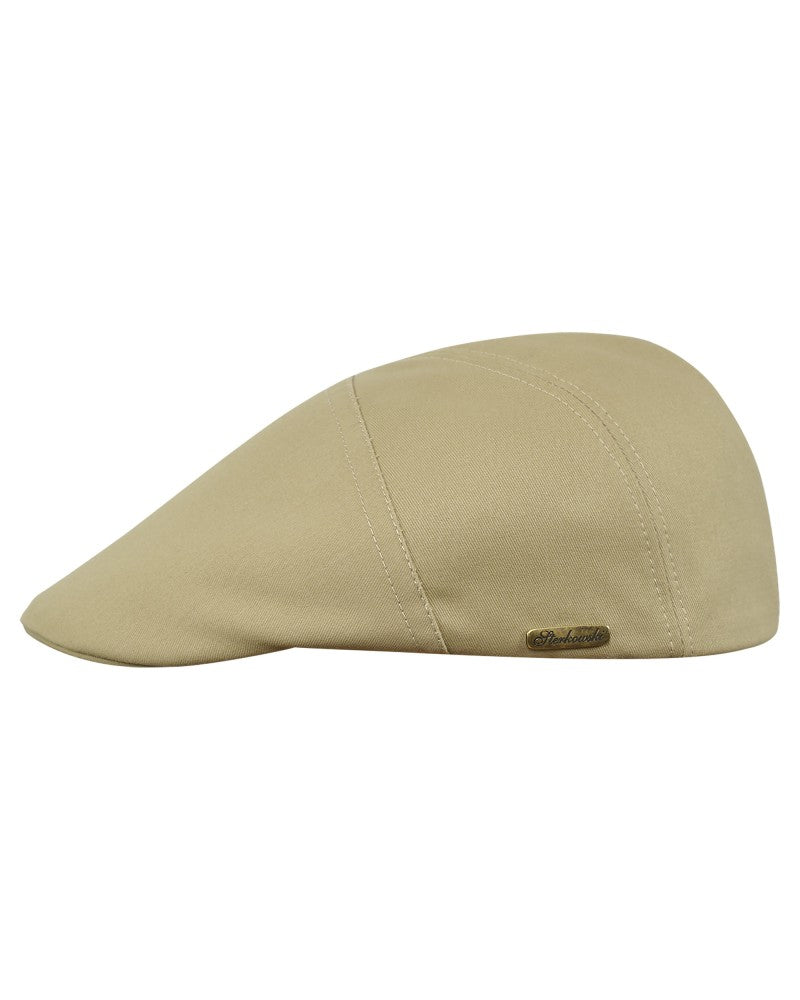 The Ivy Five Cotton Summer Cap in Beige by Sterkowski