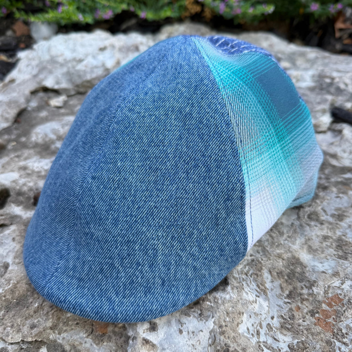 Kanaloa Patchwork Club Cap -  6 Panel - Hales Speed Shop X FunkyBrims Collab (with pin)