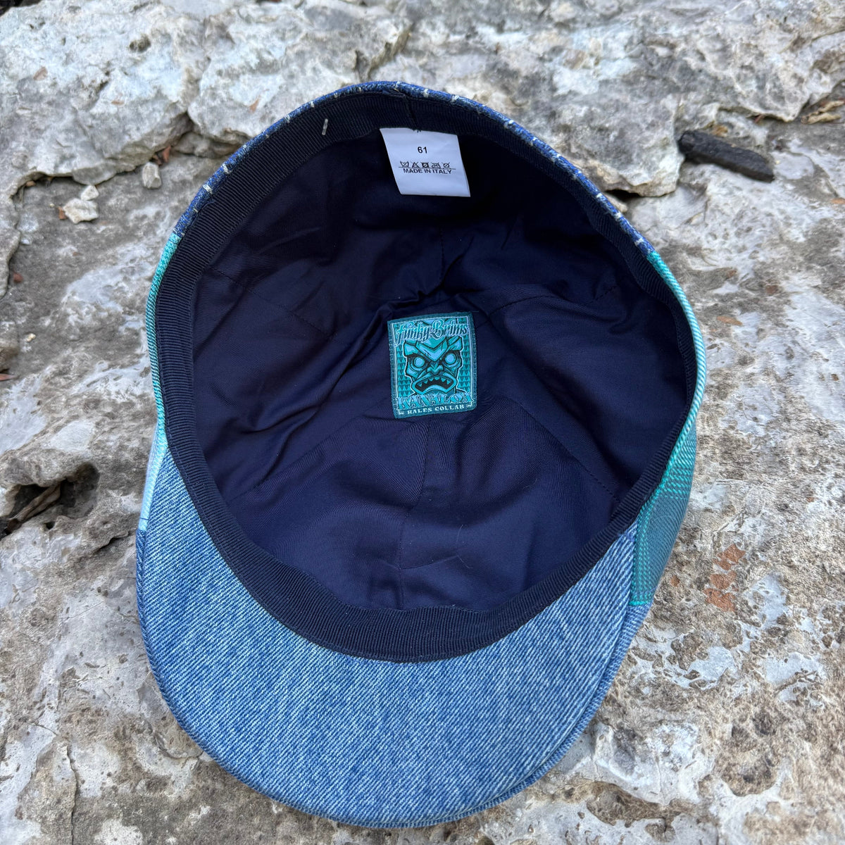 Kanaloa Patchwork Club Cap -  6 Panel - Hales Speed Shop X FunkyBrims Collab (with pin)