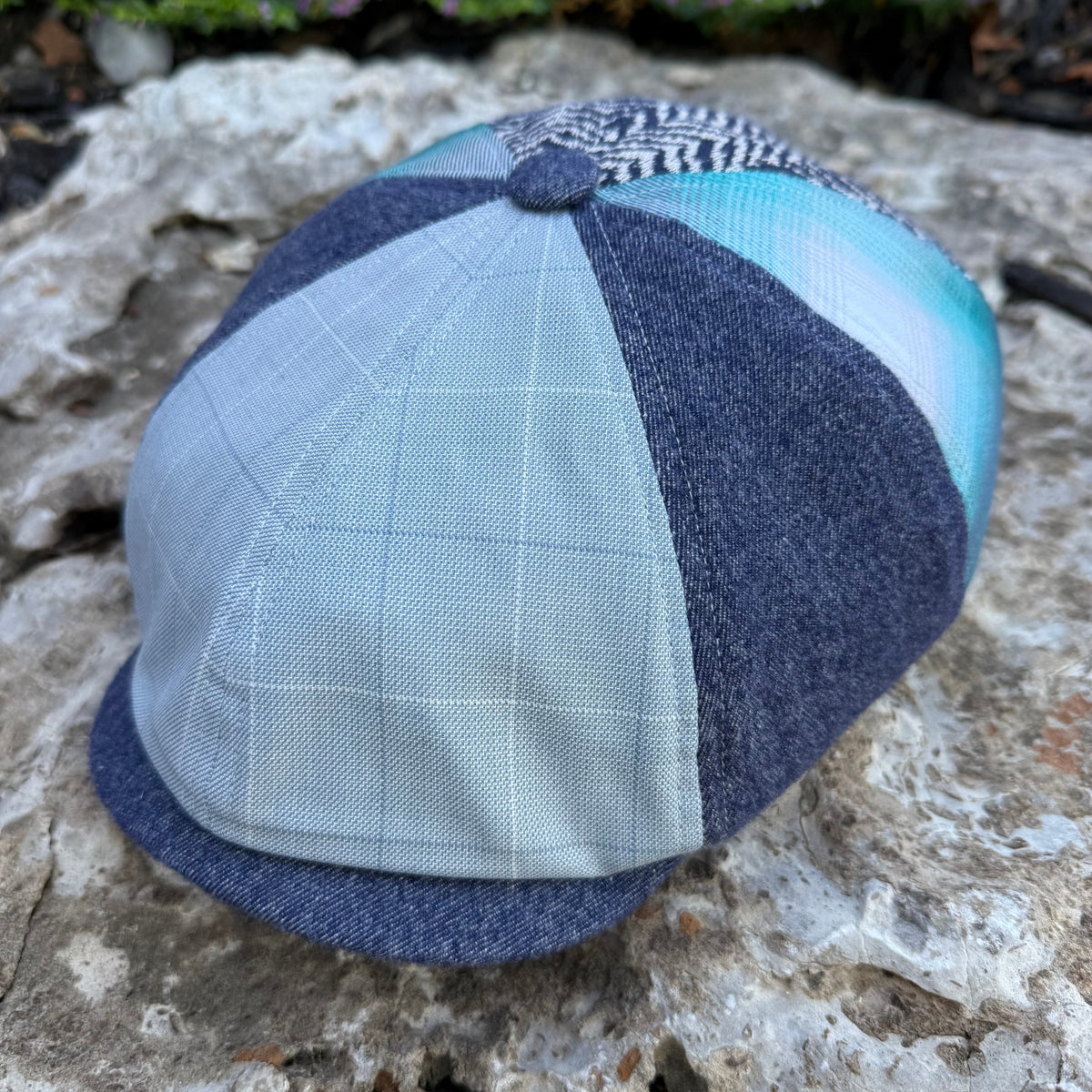 Kanaloa Patchwork Newsboy Hales Speed Shop X FunkyBrims Collab (with pin)