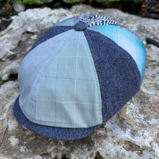 Kanaloa Patchwork Newsboy Hales Speed Shop X FunkyBrims Collab (with pin)
