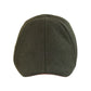 The Kenmore Hunter Green & Brown Brim Cap by Boston Scally Co.