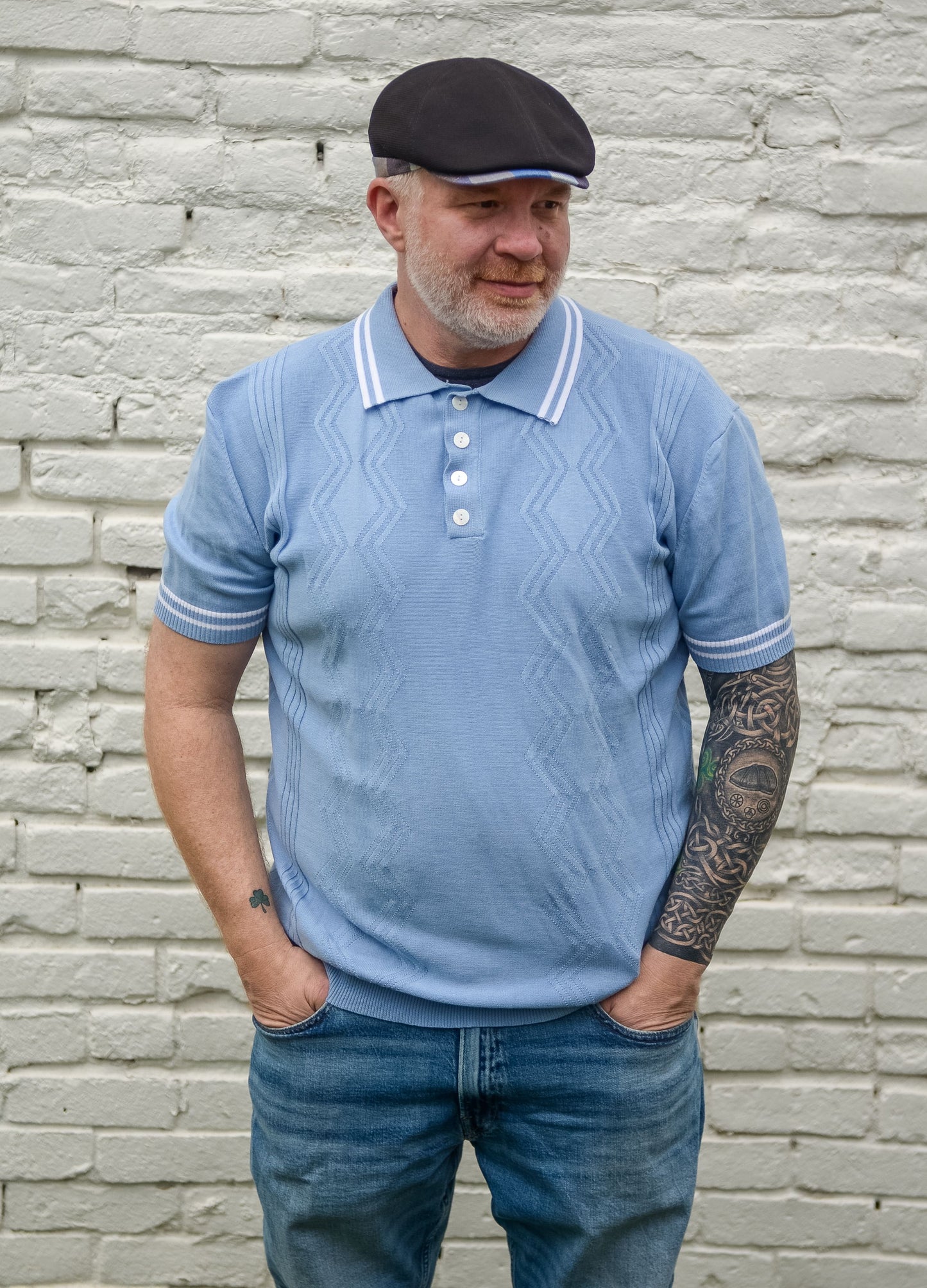 The Cool Wind Italian Flat Cap by Hologramme Paris (now 5 Colors)