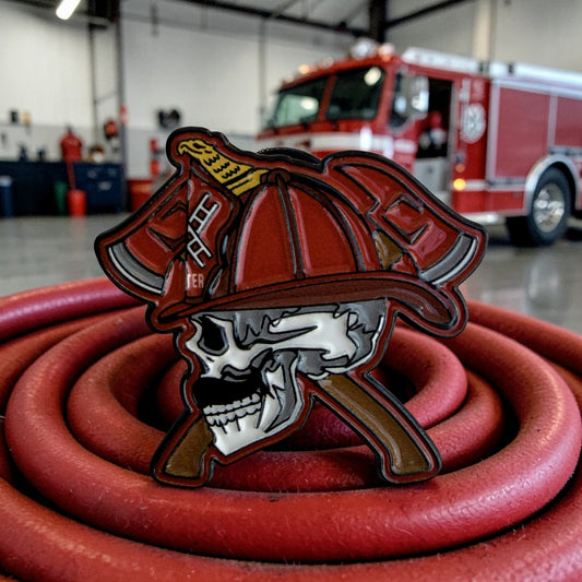 Leatherhead Enamel Cap Pin by Hales Speed Shop x FunkyBrims