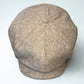 Laird Hatters Loden Wool Newsboy in Oatmeal color at FunkyBrims.