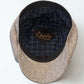 Laird Hatters Loden Wool Newsboy in Oatmeal color at FunkyBrims.