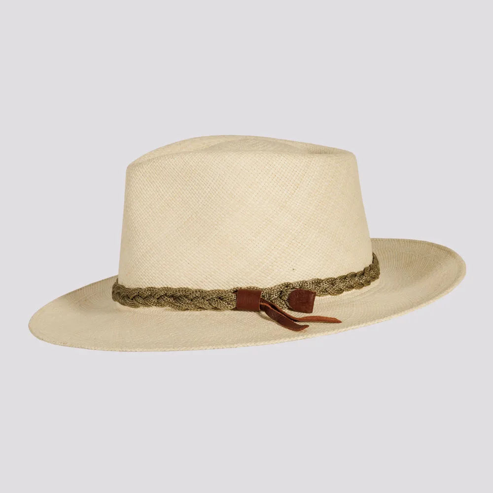 The "Manta" Genuine Ecuador Woven Panama Hat by American Hat Makers