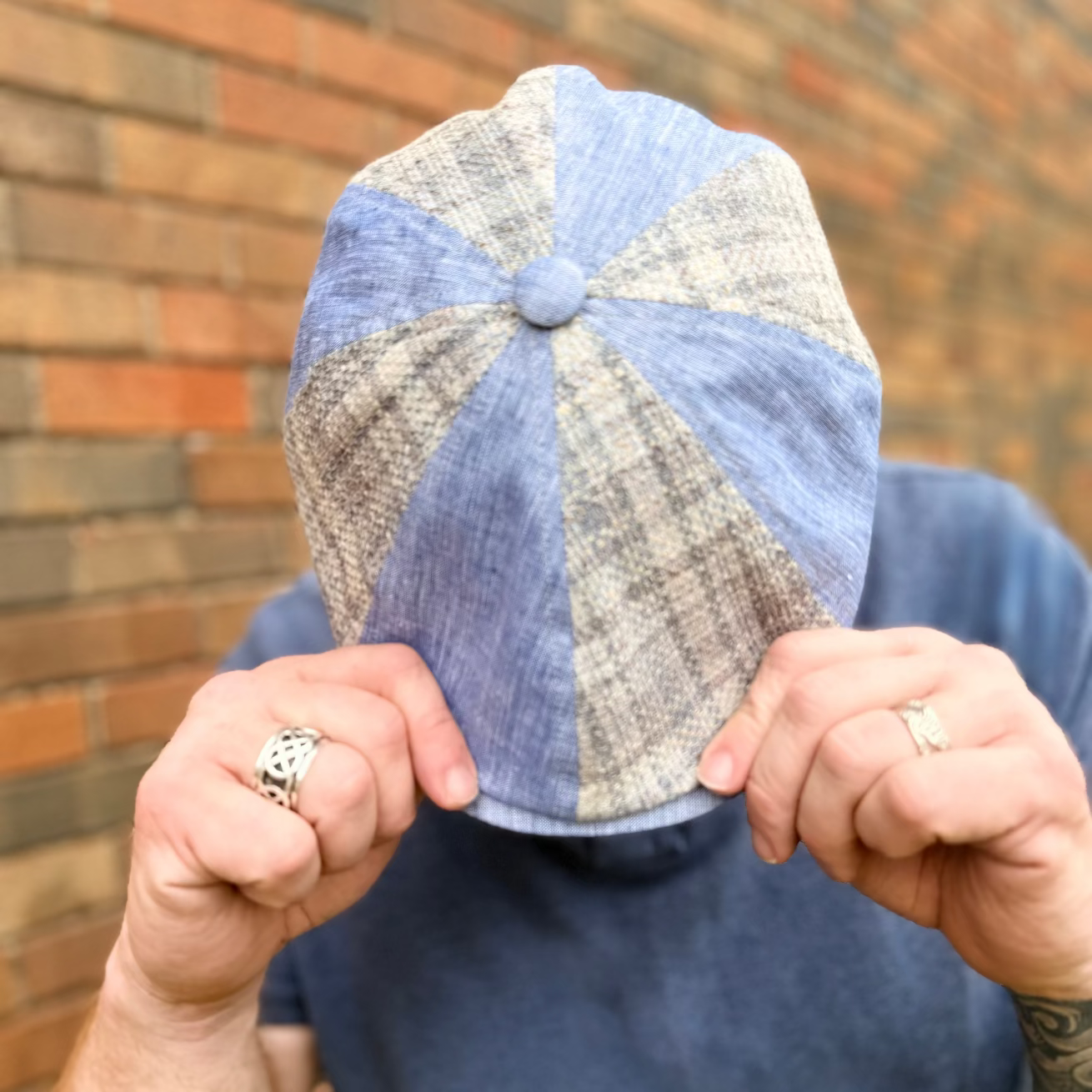The "Masterpiece Collection - Picasso" Newsboy Cap by FunkyBrims