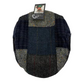 Checkered flat cap on a white background