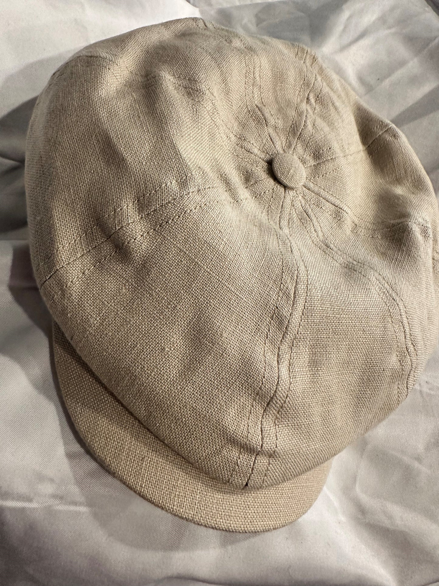 Solid Linen "Brooklyn" Newsboy by Laird Hatters (4 Colors)