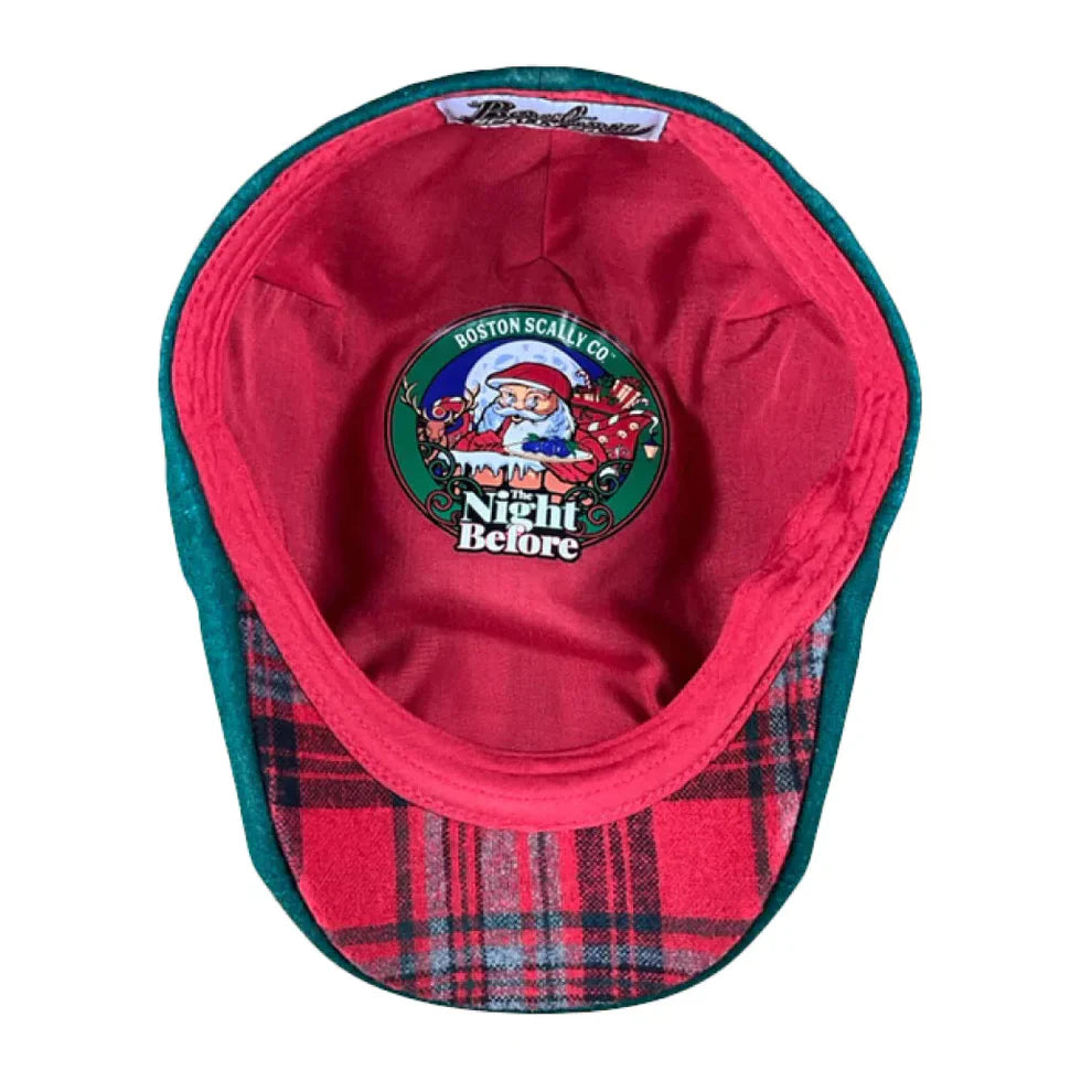 The Night Before Christmas Newsboy Cap by Boston Scally Co.