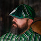Feelin’ Lucky / Green Cheyenne Patchwork Newsboy Hales Speed Shop X FunkyBrims Collab (with Pin)