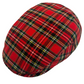 The Royal Stewart Tartan Flat Cap by FunkyBrims