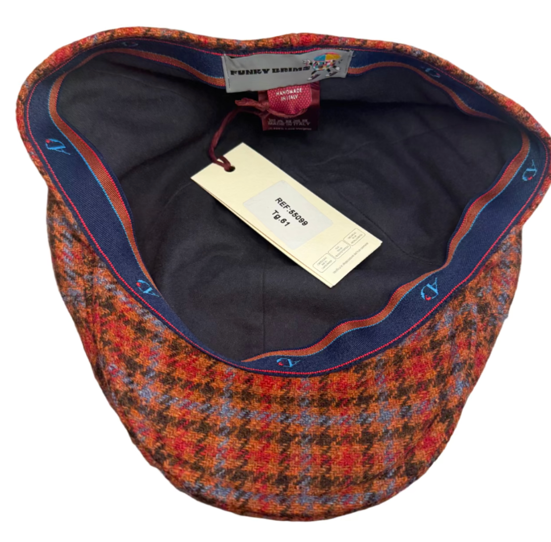 The “Sienna Plaid” Wool Pub Cap — Alfonso d’Este x FunkyBrims