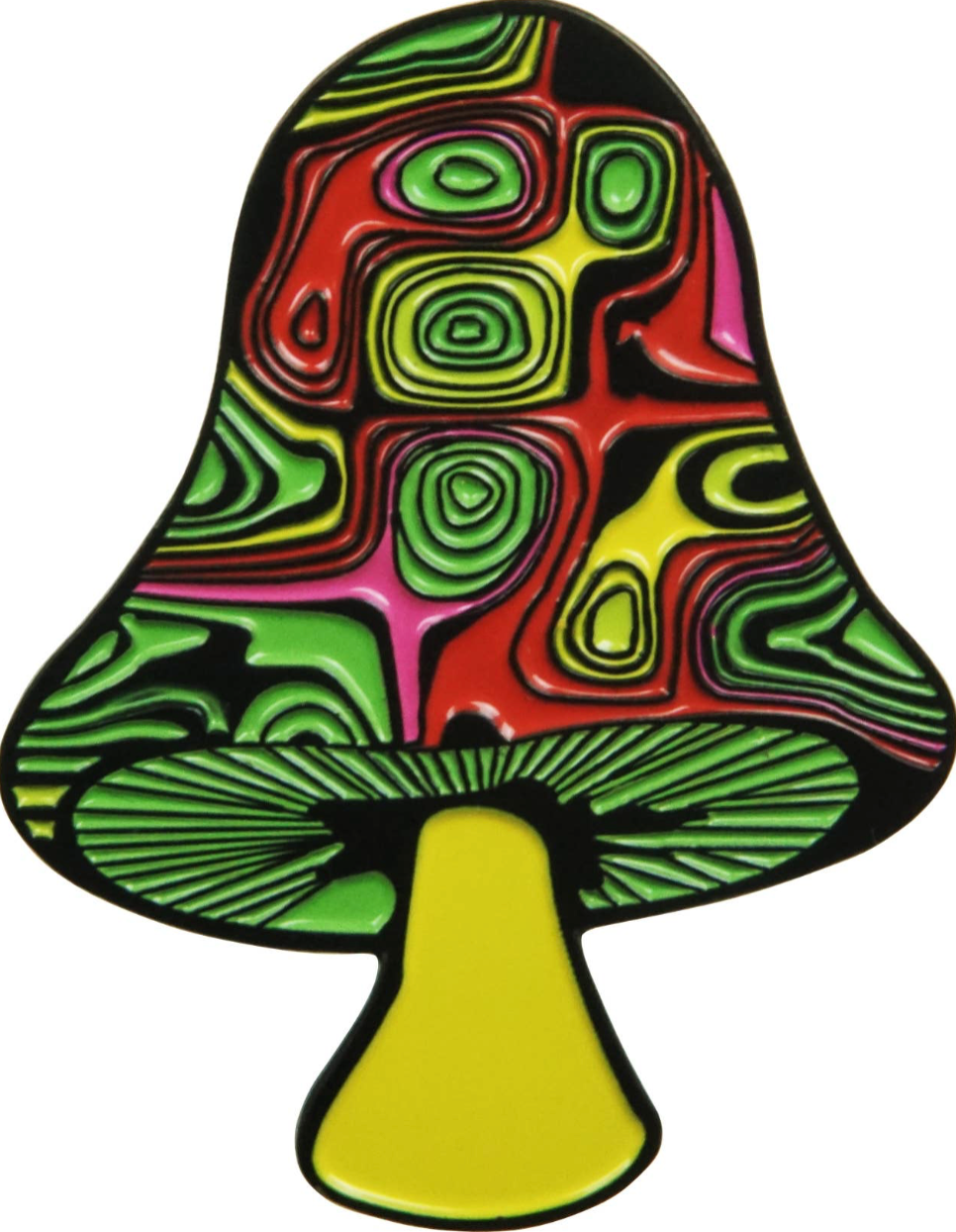 Groovy Mushroom Enamel Pin