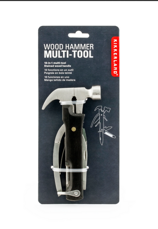 Wooden Hammer Multi-Tool