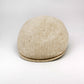 The Shade Beige Split Flat Cap by FunkyBrims with 40 UPF protection.