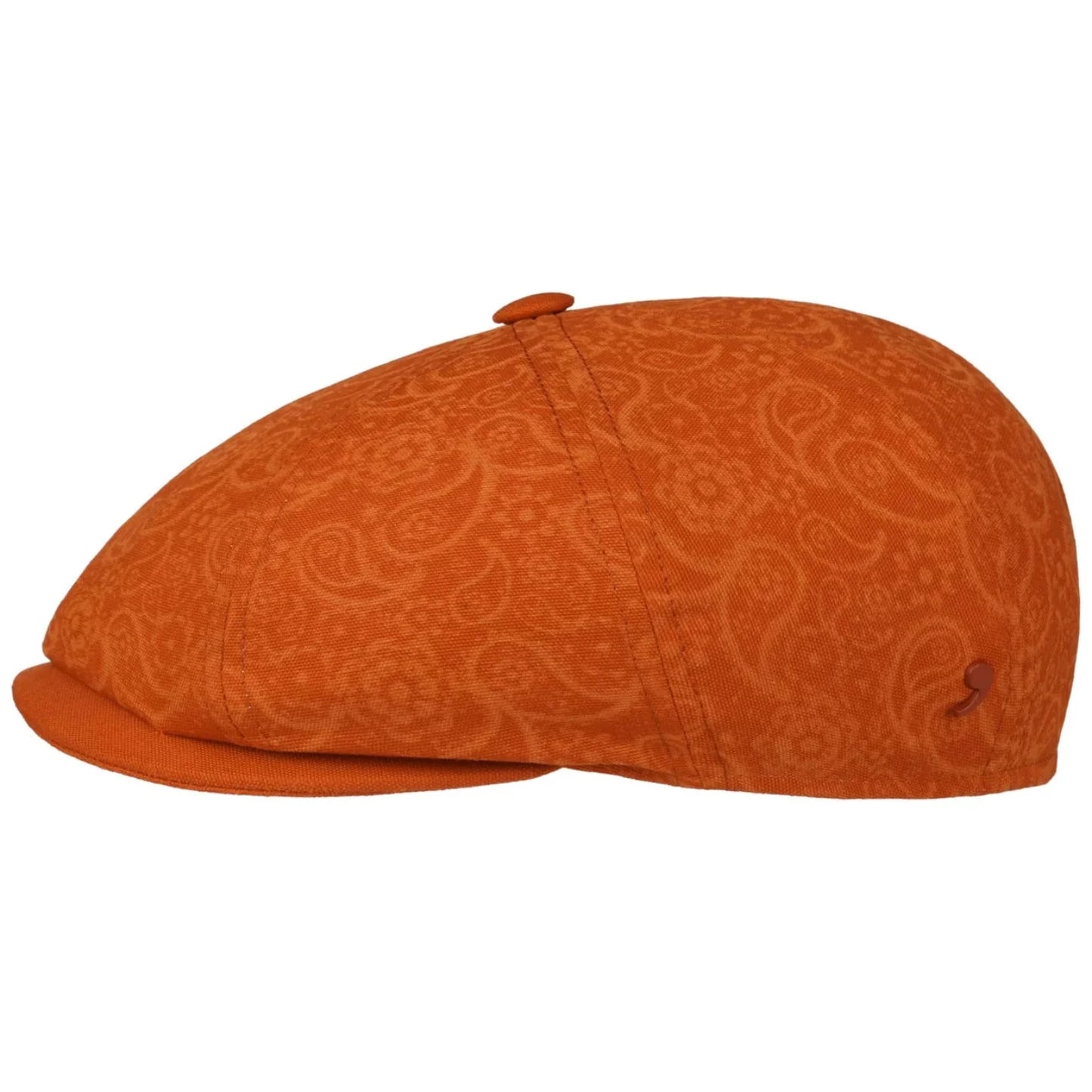 The "Paisley Flame Shelby" Italian Cotton Cap by Alfonso D'Este