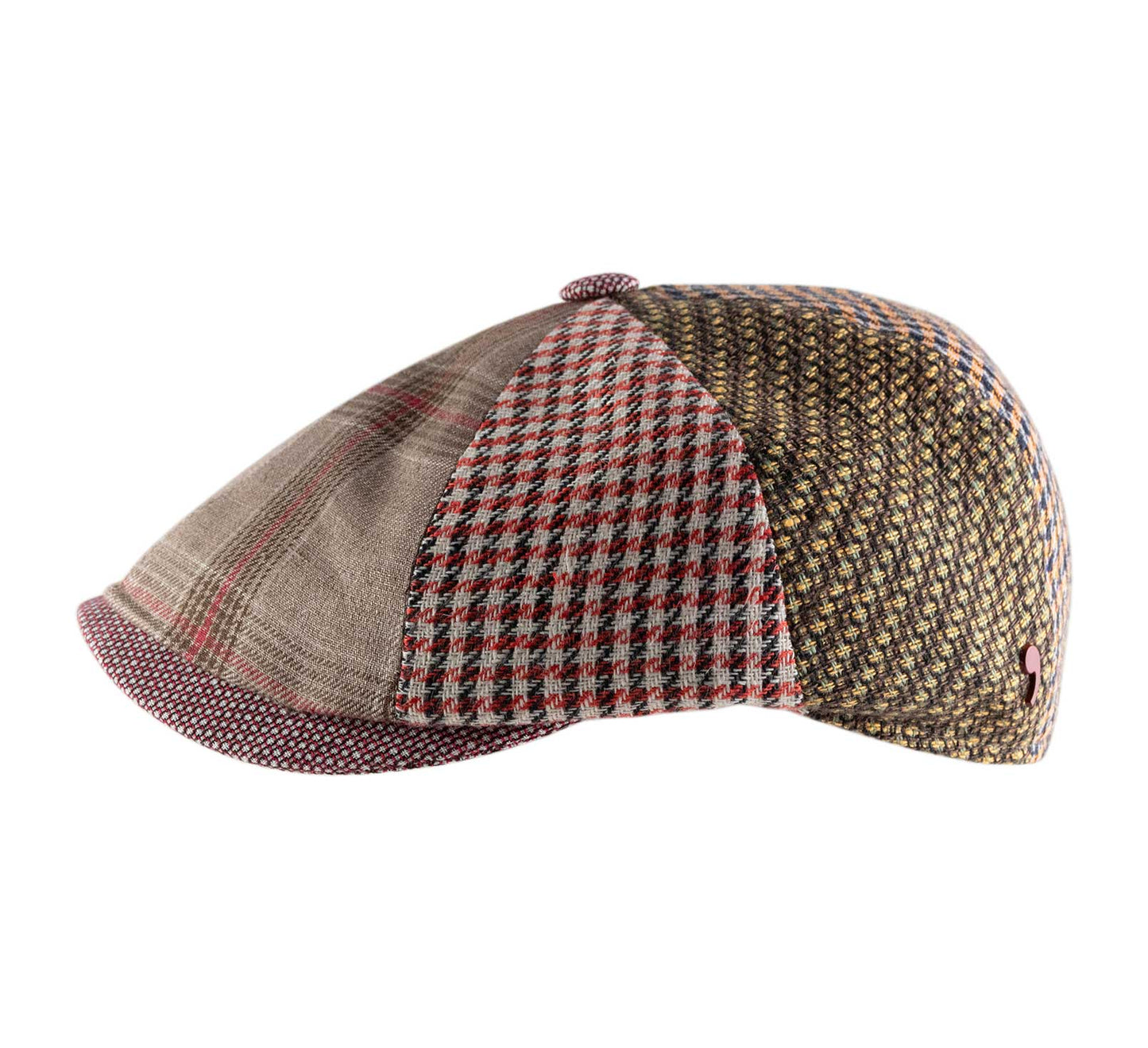 The "Funky Summer Shelby" Italian Linen Cap by Alfonso D'Este