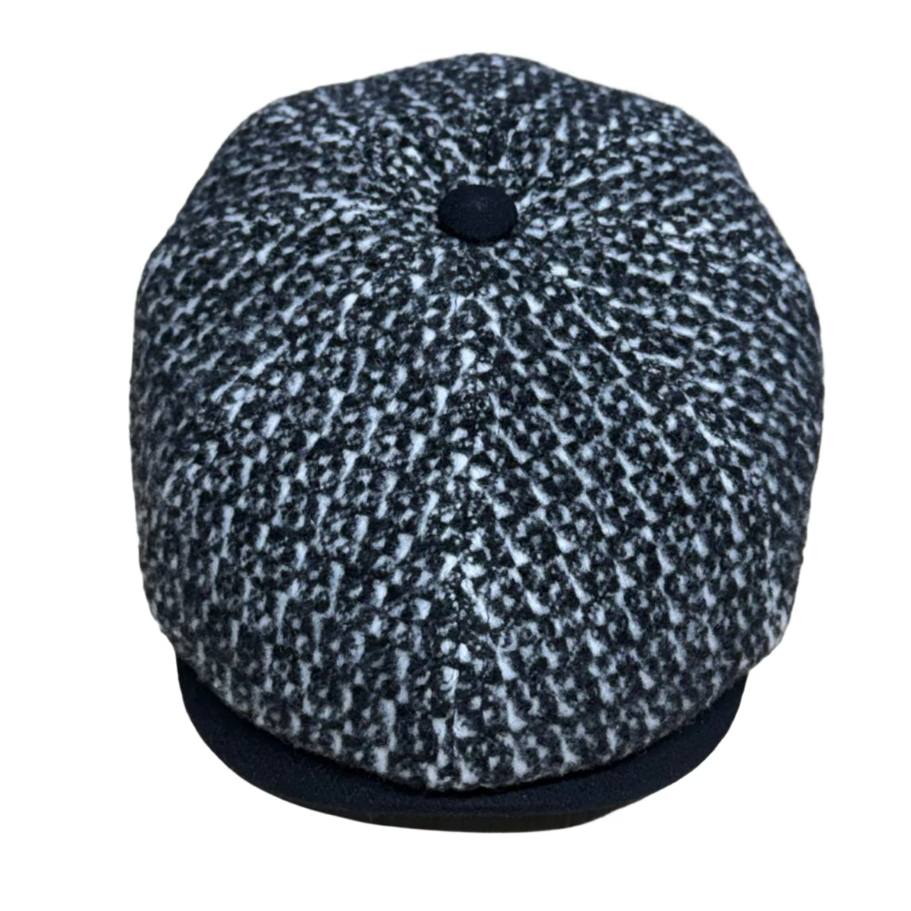 The "Tuxedo" Italian Tweed Newsboy Cap by FunkyBrims