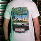 Green Cheyenne Unisex Tee Shirt by Hales Speed Shop - White