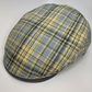 The Vermeer Plaid Italian Flat Cap by FunkyBrims