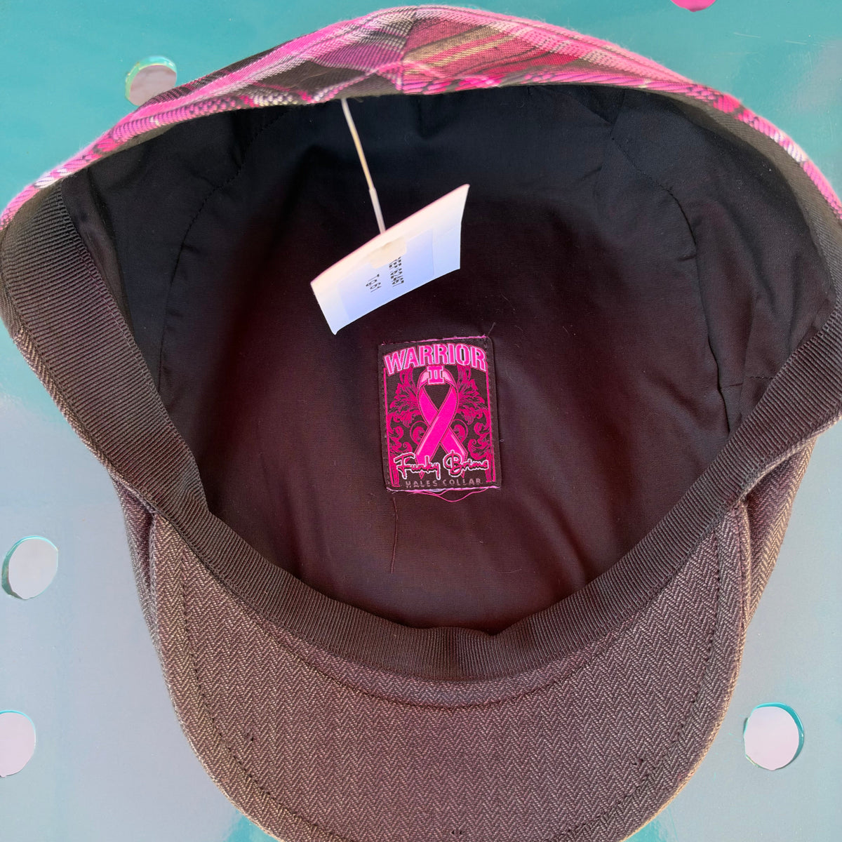 Warrior II Flannel Flat Cap -  Hales Speed Shop X FunkyBrims Collab (with Pin)