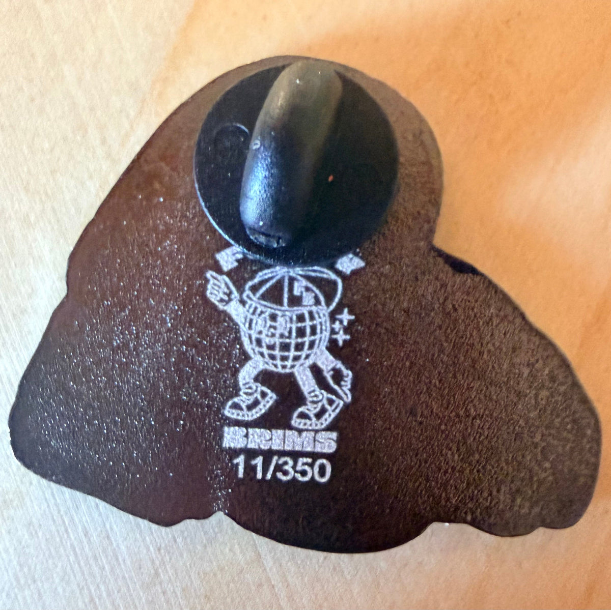 Warrior II Enamel Cap Pin by Hales x FunkyBrims - Breast Cancer Awareness