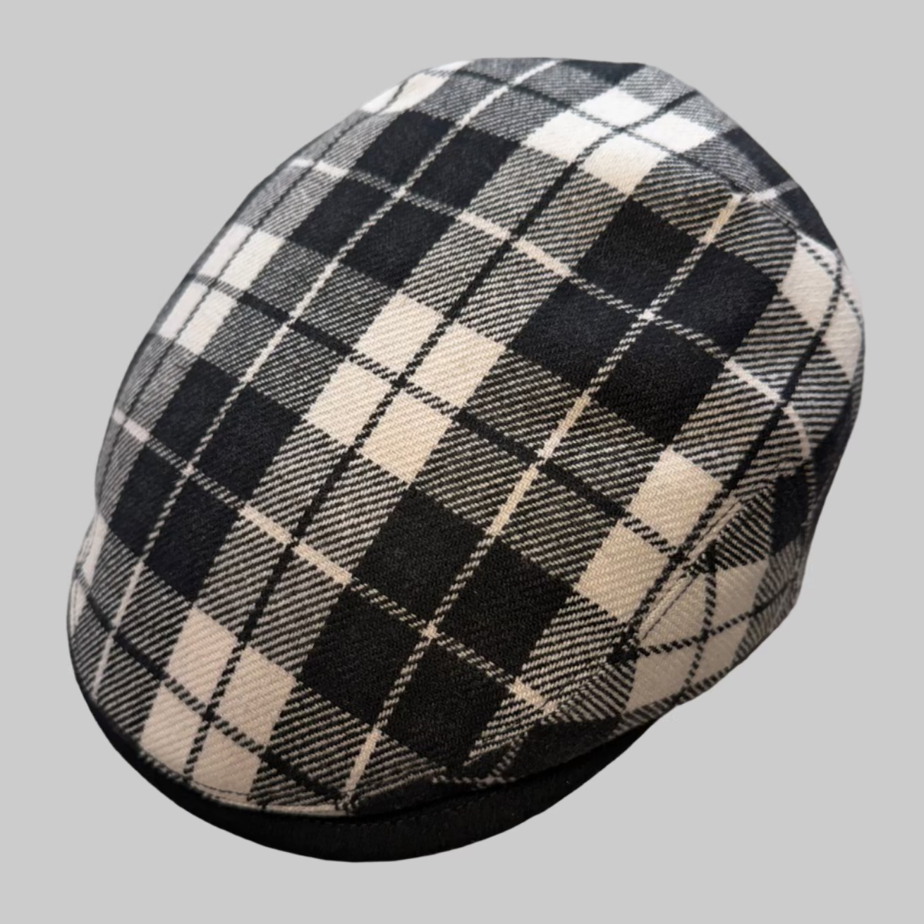 Black and White Lumberjack at FunkyBrims, winter Buffalo Check