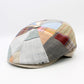 The "Wildcard" Italian Linen Patchwork Cap by Hologramme Paris