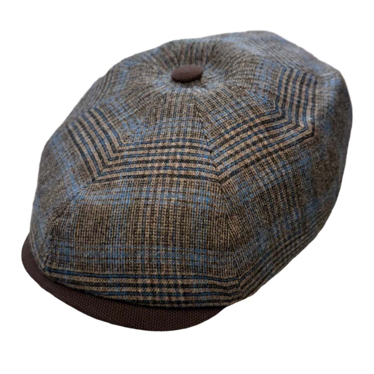 The "Windsor Check" Italian Made Newsboy Cap by FunkyBrims