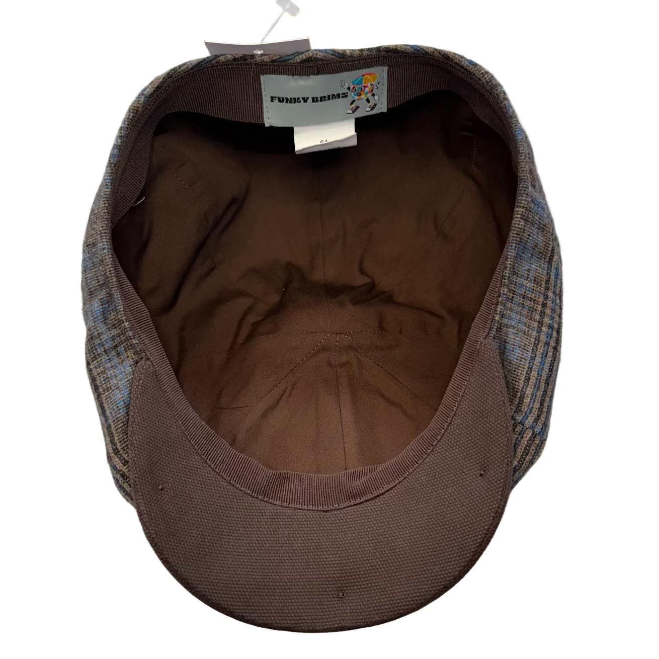 The "Windsor Check" Italian Made Newsboy Cap by FunkyBrims