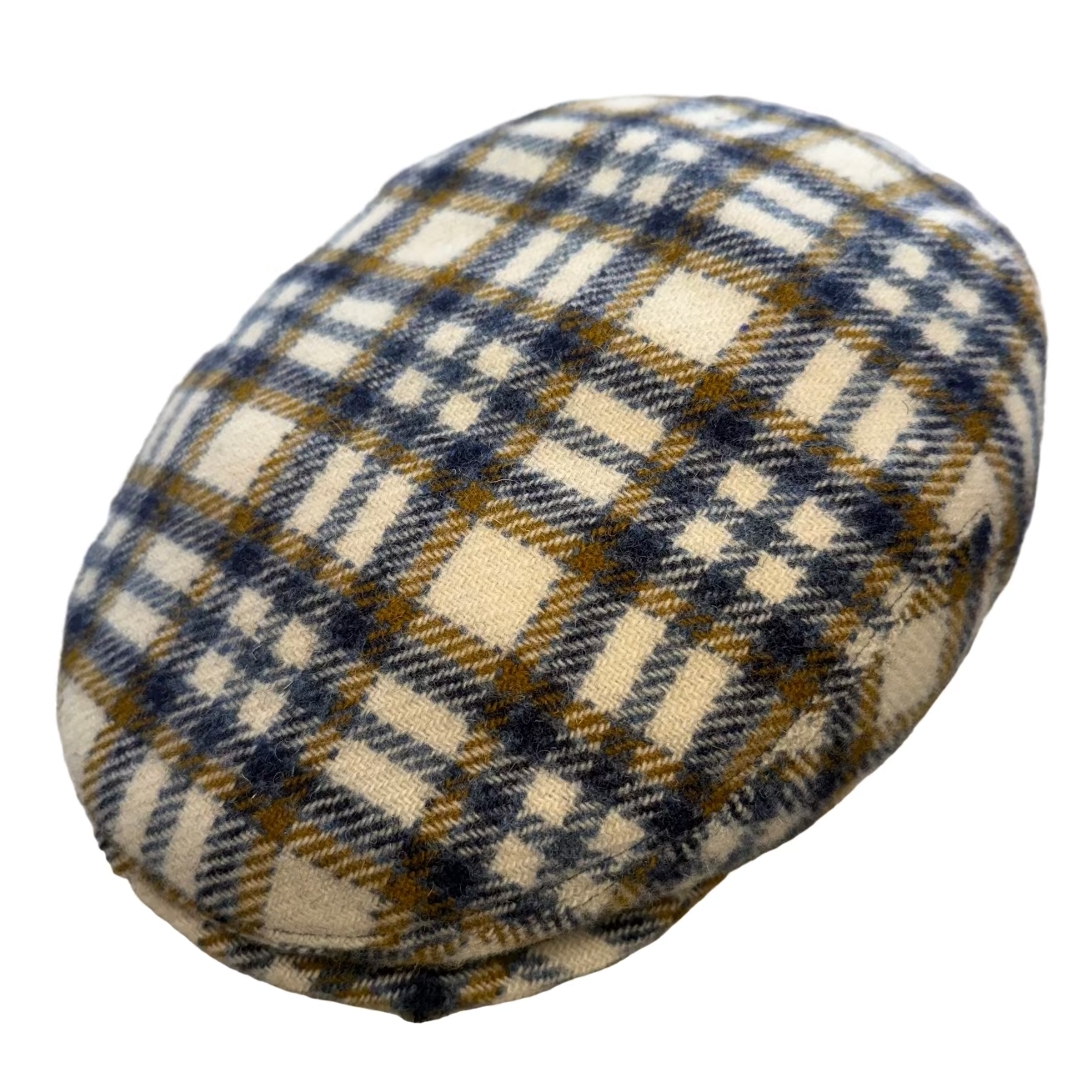 Yorkshire Plaid Flat Cap made in Italy FunkyBrims