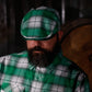 Feelin’ Lucky Flannel Flat Cap -  Hales Speed Shop X FunkyBrims Collab (with Pin)