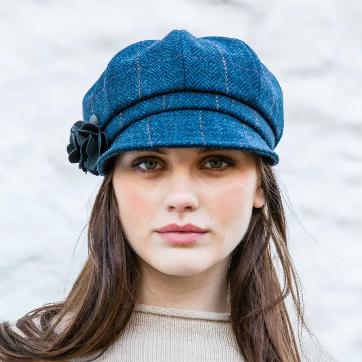 Mucros Weavers Women's Newsboy Wool Caps in Multiple Colors